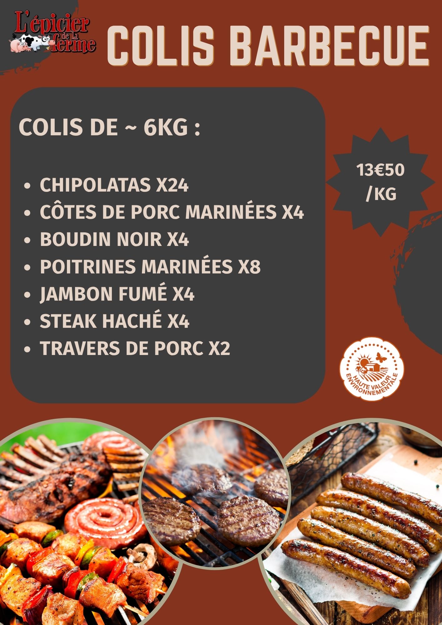 COLIS BARBECUE 