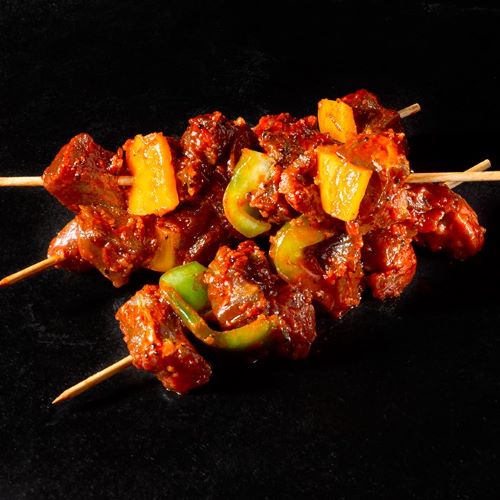 Brochette de boeuf echalote