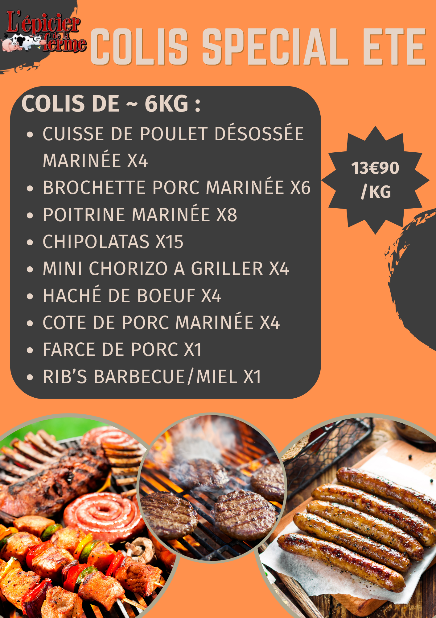 COLIS SPECIAL ETE