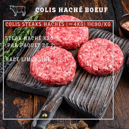 COLIS STEAKS HACHES