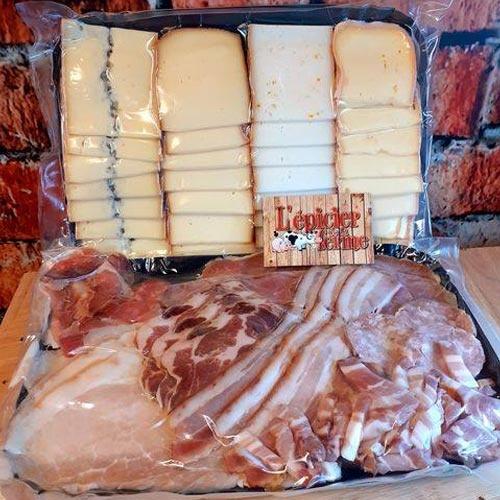 Plateau raclette - 4 Fromages (10€/pers.)